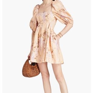 Zimmermann Rosa Cutout Mini Dress